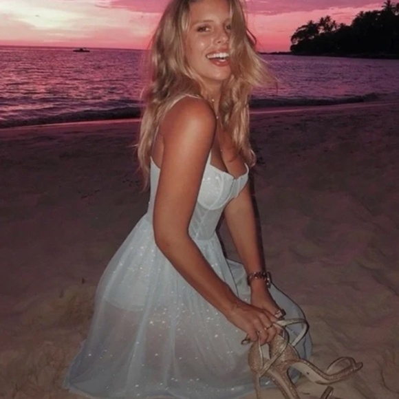 Sparkly see-through dress - Picture 3 of 5